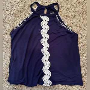 Rue 21 sleeveless woman’s blouse